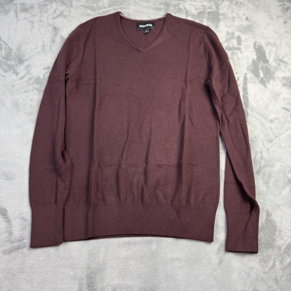Bonobos‎ Sweater Mens XS Extra Fine Merino Wool V Neck Pullover Lightweight NEW